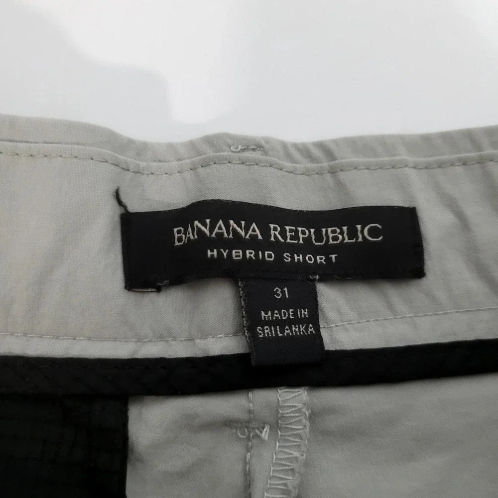Banana Republic grey hybrid shorts Size 31